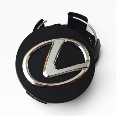 Ковпачки (заглушки) у диски чорні Lexus 62\55,6мм, 42603-30590